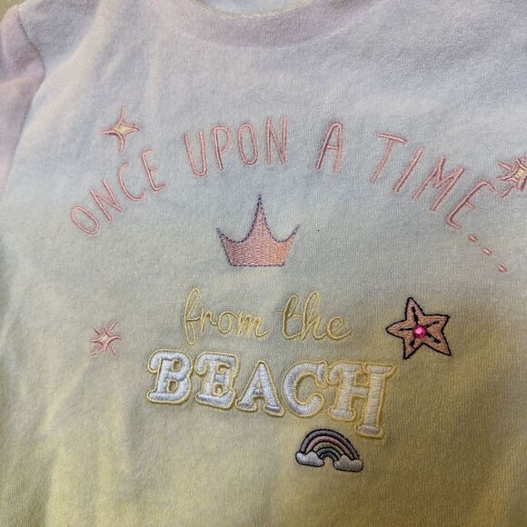 Disney Princess Once Upon A Time From The Beach Swim Cover Up Terry Cloth 5/6 - Picture 4 of 10